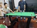 貝趣臺球桌兒童家用迷你6-12歲小型可折疊玩具男孩生日六一兒童節禮物 130CM高腳可折疊【桌面免安裝】 3-7-8-11-14歲成人超大號桌球臺 曬單實(shí)拍圖