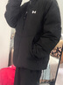 安德瑪（Under Armour）羽絨服男外套男子戶(hù)外加厚防風(fēng)防保暖御寒防風(fēng)防潑水休閑百搭上衣 黑色001 L 曬單實(shí)拍圖