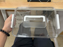登比加厚透明手提收納箱家用衣物書(shū)本儲物箱大容量零食玩具塑料整理箱 曬單實(shí)拍圖