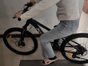 喜德盛（xds）兒童自行車(chē)小王子變速車(chē)7速青少年學(xué)生通勤運動(dòng)單車(chē) 黑銀 曬單實(shí)拍圖