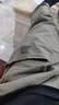 啄木鳥(niǎo)（TUCANO）褲子男秋冬季休閑褲男士高端美式工裝褲寬松直筒百搭長(cháng)褲 淺綠 XL 曬單實(shí)拍圖