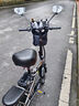 電動(dòng)車(chē)后視鏡子踏板摩托車(chē)反光鏡三輪適用雅迪愛(ài)瑪自行車(chē)倒車(chē)鏡子 【黑桿】8mm凸面鏡+鏡座（送扳手） 曬單實(shí)拍圖