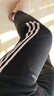 阿迪達斯運動(dòng)套裝男25年秋冬戶(hù)外跑步運動(dòng)服防風(fēng)夾克長(cháng)褲兩件套 黑/白 M 曬單實(shí)拍圖