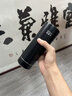 水宜生保溫杯大容量男士雙層真空泡茶杯316不銹剛便攜車(chē)載商務(wù)水杯定制 銀黑色500ml【免費定制】 曬單實(shí)拍圖