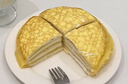 鮮京采【榴蓮果肉＞38%】超濃郁貓山王榴蓮千層420g/6寸 蛋糕甜品下午茶 曬單實(shí)拍圖