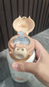 史努比（SNOOPY）兒童保溫杯帶吸管直飲男女小學生316不銹鋼喝水杯子雙蓋壺500ml咖 曬單實拍圖