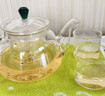 綠昌明茶壺泡茶一壺二杯玻璃煮茶壺茶具套裝辦公家用帶過(guò)濾加厚耐熱茶壺 曬單實(shí)拍圖