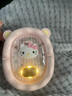 三麗鷗（SANRIO）凱蒂貓暖手寶女生充電暖寶寶生日禮物送兒童女朋友暖手神器電熱寶 【凱蒂貓】五檔調溫+溫馨夜燈+1秒速熱 60°溫暖一整天丨智能溫控防爆丨可上飛機高鐵 曬單實(shí)拍圖