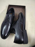 老爺車(chē)皮鞋男真皮高端男鞋100%頭層牛皮商務(wù)正裝系帶結婚鞋英倫風(fēng)德比鞋 63503黑色 41 曬單實(shí)拍圖