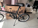 大行（DAHON）D6折疊自行車(chē)20英寸6速入門(mén)級折疊車(chē)成人學(xué)生通勤休閑單車(chē)KBC061 消光黑 曬單實(shí)拍圖