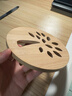 維簡(jiǎn)（Vilscijon）實(shí)木隔熱墊餐桌防燙墊天然竹制碗墊耐高溫盤(pán)子砂鍋墊杯墊子/2片裝 曬單實(shí)拍圖