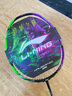 李寧（LI-NING） 雷霆100專(zhuān)業(yè)碳纖維進(jìn)攻型羽毛球拍雷霆80【球星同款高端拍】戰戟 4U-戰戟9000綠紫 （穿線(xiàn)請備注） 曬單實(shí)拍圖