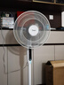 美的（Midea） 電風(fēng)扇家用落地扇智能遙控七葉立式扇 臥室客廳輕音節(jié)能大風(fēng)量電扇 遙控定時白色 曬單實拍圖