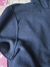 GAP女裝2025秋季新款撞色Logo寬松抓絨套頭連帽衫衛衣上衣792499 海軍藍 L (170/92A) 亞洲尺碼 曬單實(shí)拍圖