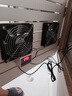 珠葛亮電子弱電箱家用智能溫控風(fēng)扇5v模塊多媒體箱配件散熱器靜音內USB插座 一拖二12cm風(fēng)扇散熱+溫控表 曬單實(shí)拍圖