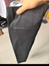 花花公子高端休閑褲男春秋季款寬松男士商務(wù)休閑彈力抗皺直筒褲長(cháng)褲子高檔 黑色+黑色 29 （100~105斤） 曬單實(shí)拍圖