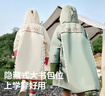 kocotreekk樹(shù)兒童雨衣帶書(shū)包位防水透氣寶寶加厚雨衣男女孩上學(xué)時(shí)尚雨披 曬單實(shí)拍圖