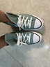 匡威（Converse）官方 All Star男女運動高幫帆布鞋豆沙綠綠色A06563C A06563C 38 曬單實拍圖