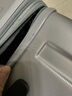 新秀麗（Samsonite）行李箱20英寸+28英寸拉桿箱子母套裝箱旅行密碼箱N(xiāo)X0銀色 曬單實(shí)拍圖