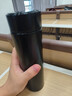 炊大皇 保溫杯 316L醫(yī)用級不銹鋼茶水分離商務(wù)便攜保溫杯 黑色 490ml 曬單實拍圖