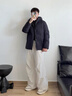 波司登（BOSIDENG）【反季】羽絨服新國標(biāo)90絨男短款新升級(jí)版型高包容連帽保暖外套 黑黛青5177 L 180/100A 曬單實(shí)拍圖