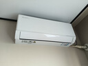 奧克斯（AUX）大1.5匹 省電俠Pro 新一級能效 國家補貼 家用變頻冷暖兩用 掛壁式空調掛機KFR-35GW/BpR3AES1(B1) 曬單實(shí)拍圖