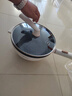 美的（Midea）電炒鍋 電火鍋 電蒸鍋 電煮鍋 家用多用途炒菜專(zhuān)用鍋 4L一體電熱鍋不粘鍋 HGE2811B 配蒸籠木鏟 曬單實(shí)拍圖