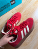 adidas「T頭鞋」VL COURT復(fù)古休閑板鞋德訓(xùn)鞋男女阿迪達(dá)斯輕運(yùn)動(dòng) 淺猩紅/暖香草色/黃色   38 曬單實(shí)拍圖