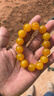 萬(wàn)宗雞油黃瑪瑙手鏈男蜜蠟顏色天然黃瑪瑙手串男款16mm黃玉髓 曬單實(shí)拍圖