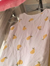 童泰（TONGTAI）寶寶背心春秋季純棉嬰兒衣服兒童護(hù)肚馬甲男童女童打底內(nèi)衣 黃色 110 曬單實拍圖