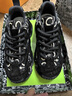 莎萊茜（SALAXI）2025秋冬新品歐貨情侶老爹鞋刺繡印花戶(hù)外增高運動(dòng)休閑鞋男女同款 黑色 41 男款 曬單實(shí)拍圖