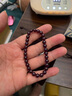 石玥珠寶收藏級6-7mm巴西紫牙烏石榴石手鏈轉運天然手串男女士款 水晶瑪瑙 曬單實(shí)拍圖