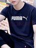 彪馬（PUMA）男裝短袖 2025夏季新款運動(dòng)體恤半袖上衣全棉透氣休閑寬松圓領(lǐng)t恤 【主推新款】純棉柔軟/親膚透氣 XL 185/104A 推薦體重160-180斤 曬單實(shí)拍圖