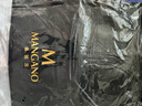 MANGANO曼加龍輕奢男裝秋冬新款男士衛衣半高領(lǐng)半拉鏈潮流百搭長(cháng)袖T恤男 黑色 50 (175/96A) 曬單實(shí)拍圖