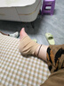 颯望超薄軟硅膠腳后跟保護套防干裂護腳套防腳裂足裂襪子足跟保濕足套 升級款 膚色【2雙】修護足裂+保濕防磨 曬單實(shí)拍圖