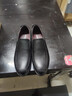 康奈皮鞋男新款牛皮商務(wù)套腳一腳蹬休閑男鞋圓頭商務(wù)皮鞋男 黑色 42 曬單實(shí)拍圖
