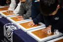 金朔滿(mǎn)月紀念手足印寶寶嬰兒周歲手印腳印留念生日禮物百天永久紀念品 「小手印·時(shí)光禮」 曬單實(shí)拍圖