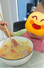 嬰享（Genieten）無(wú)小麥無(wú)麩質(zhì)面片面條兒童營(yíng)養面葉含嬰兒寶寶輔食譜 小米 曬單實(shí)拍圖