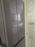美的（Midea）327L法式多門(mén)雙變頻恒溫養鮮風(fēng)冷三區獨立循環(huán)大容量超薄玻璃門(mén)國家補貼冰箱BCD-327WFGPM榭湖銀 曬單實(shí)拍圖