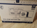 微星（MSI）27英寸2K280Hz QD-OLED顯示器 0.03ms(GTG) HDR400游戲電競顯示屏MAG 271QP QD-OLED X28流光X28 曬單實(shí)拍圖