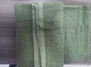 泉碧焱軍綠色毛巾被加厚軍訓毛巾毯純棉學(xué)生宿舍單人毛毯制式空調蓋毯 軍綠色【140*180mm】重約640g 曬單實(shí)拍圖