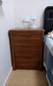 華萊德胡桃木實(shí)木五柜現代簡(jiǎn)約家用收納臥室儲物三柜五櫥整裝 櫸木色五斗柜寬度50深度40高100 整裝 曬單實(shí)拍圖