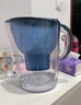 碧然德（BRITA）過(guò)濾凈水器 濾水壺 海洋系列 3.5L(藍色）+去水垢專(zhuān)家版濾芯11枚 環(huán)保加固包裝 曬單實(shí)拍圖