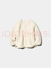 優(yōu)衣庫童裝女童仿羊羔絨開(kāi)衫長(cháng)袖抓絨保暖外套25秋冬新款483244 01 乳白色 140 曬單實(shí)拍圖