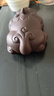 玉頤閣送禮佳品宜興紫砂茶寵擺件精品可養手工茶玩招財小貔貅威震四方 紫泥款 曬單實(shí)拍圖
