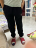 李寧衛褲加絨保暖女裝秋冬束腳寬松簡(jiǎn)約休閑運動(dòng)褲AKLU868 曬單實(shí)拍圖