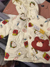 巴拉巴拉兒童羽絨服女童男童2025年冬季寶寶輕薄保暖外套上衣萌趣男寶女寶 白紅小熊薯條00366-白鴨絨 100 (充絨量32g) 曬單實(shí)拍圖
