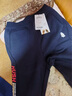 暇步士（Hush Puppies）【經(jīng)典款】童裝男大童秋季新品時(shí)尚百搭帥氣休閑感針織長(cháng)褲 藏藍 150 cm 曬單實(shí)拍圖