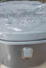 美的（Midea）電飯煲0涂層電飯鍋5L大容量316L不銹鋼內膽4-5人無(wú)涂層家用多功能微壓電飯煲MB-RE576S 曬單實(shí)拍圖