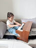 NEW CLASSIC TOYS兒童小鋼琴玩具電子琴男女孩音樂(lè )早教寶寶嬰兒1-3-6周歲生日禮物 25鍵胡桃木色【木質(zhì)電子鋼琴】 曬單實(shí)拍圖